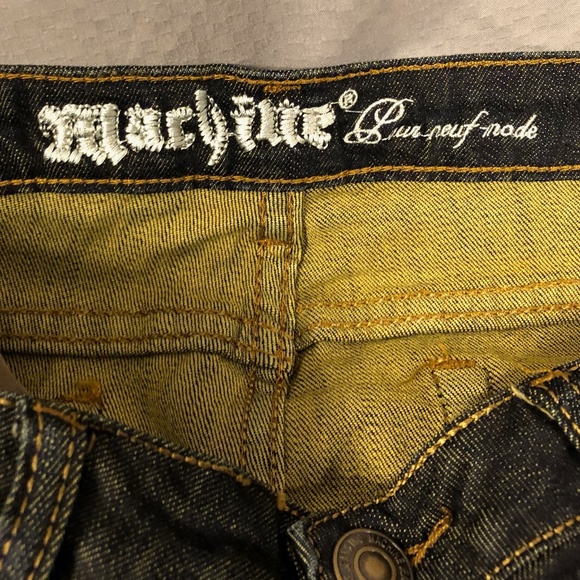 MACHINE Brand Distressed Stretch Skinny Jeans - Picture 6 of 8